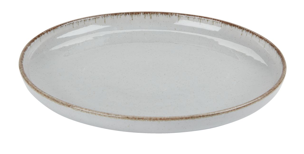 Tanjir FERDUS Ø19 cm porcelan siva